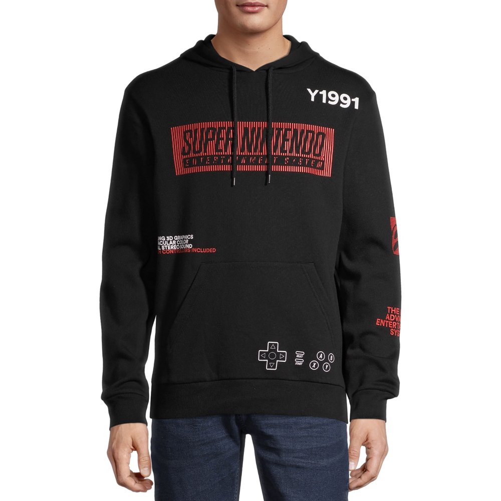 Nintendo pullover hoodie Clearance
