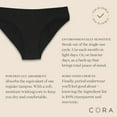 thumbnail image 7 of Cora Female Period Underwear, Black, Oeko Tex Certified Material, XL, 7 of 7