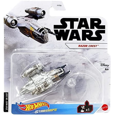 Hot Wheels Star Wars Starships Razor Crest Die Cast Vehicle