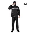 thumbnail image 1 of Chaqueta de lluvia impermeable para motocicleta, ropa de lluvia para todo el cuerpo, de doble capa, engrosada, para ciclismo, negro, M kenally HA6115-01B, 1 of 6