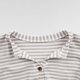 thumbnail image 5 of Mujeres de Manga Larga Tops Casual Rayas Botón V Cuello Suéter Blusa, Mujeres de Manga Larga Tops Moda Primavera Otoño Uso Diario, 5 of 7