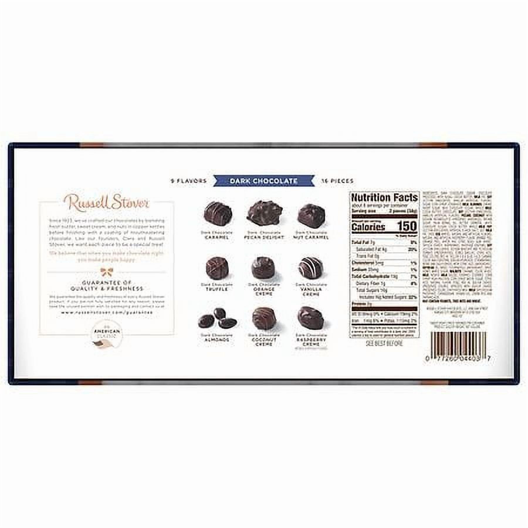 Russell Stover Dark Chocolate Assortment9.4oz Pack of 2