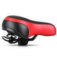 thumbnail image 4 of JilgTeok Comfort Wide Big Bike Bicycle Gel Cruiser Extra Sporty Soft Pad Saddle Seat for Women and Men Fits Cruiser Stationary Bike, 4 of 5