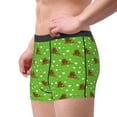 thumbnail image 2 of Cauagu dogs on a green background Print Boxer Briefs for Men,Comfortable Breathable Men's Underwear Moisture Wicking Underpants-XX-Large, 2 of 5