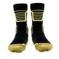 thumbnail image 3 of Raindrops Women's Athletic Socks 1 Pair Yellow Cotton Sports Socks Comfortable and, 3 of 7