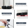 thumbnail image 5 of Wowow Glass Rinser for Kitchen Sink, Stainless Steel Glass Cleaner Cup Washer for Sink, Matte Black, 5 of 7