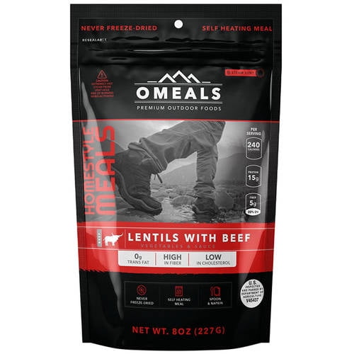 Omeals Lentils With Beef