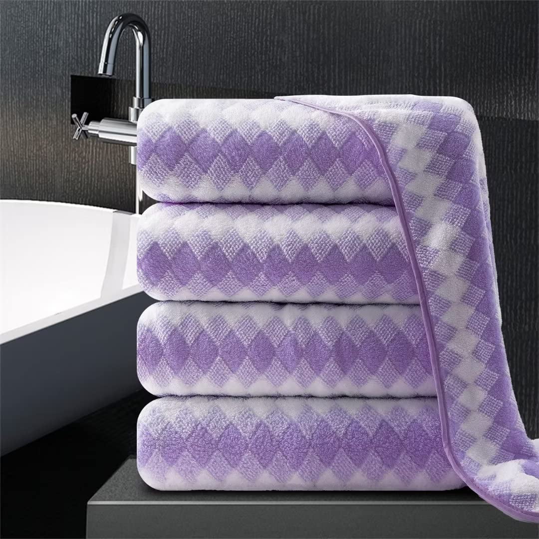 oversized plush bath towels