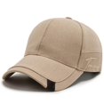 thumbnail image 1 of 2025 Gorra para hombre con sombrilla Tide Gorra para el sol coreana para hombre Gorra de béisbol sencilla, informal y versátil con protección solar negra, 1 of 5