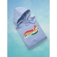 thumbnail image 3 of I'm Influencer Banner Hoodie Women -Image by Shutterstock, Female 5X-Large, 3 of 4
