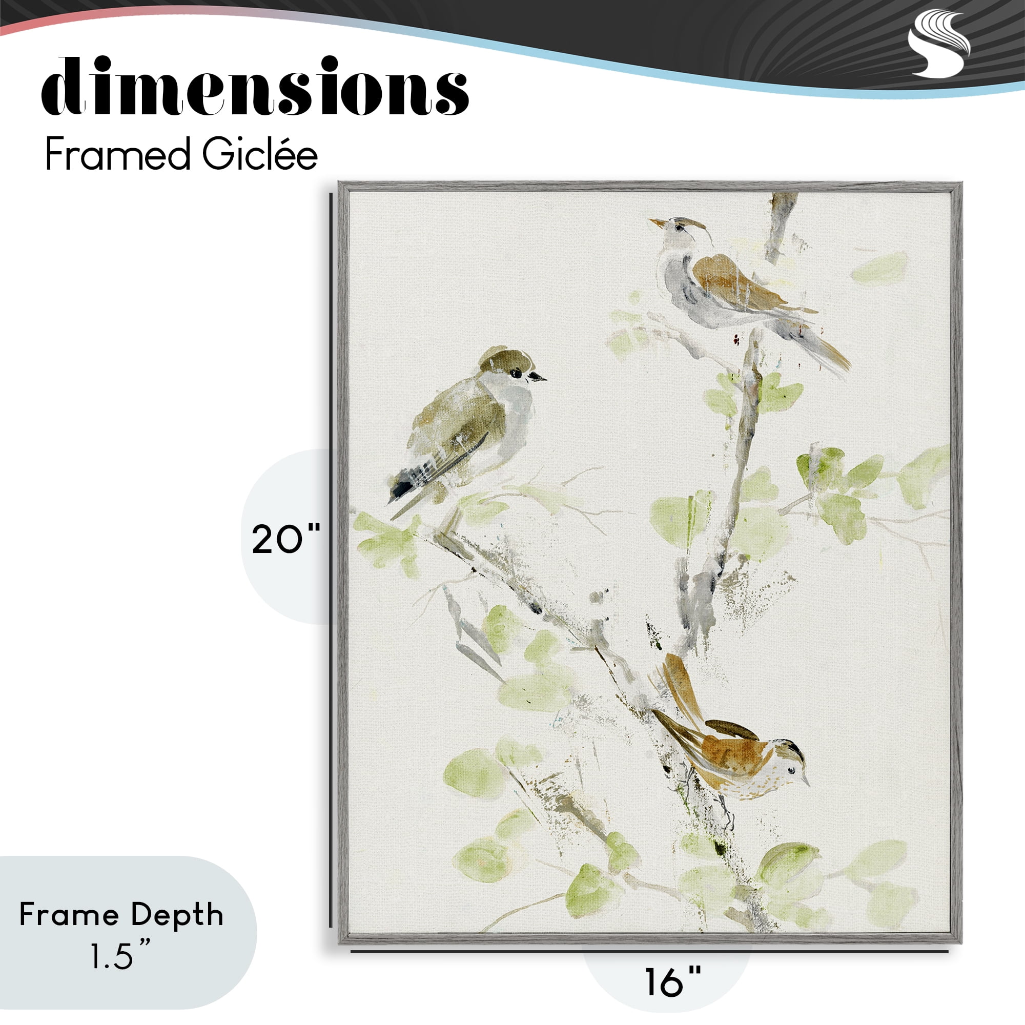 Stupell Industries Delicate Feathers Abstraction Gray Framed Giclee Art, design by Lorenzo Collective