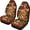 Autumn Oak Leaves Pattern, variant on XYZCANDO Car Seat Covers Breathable Car Front Seat Covers Auto Seat Cover Durable Non Slip Truck Van, Maple Leaf Pattern