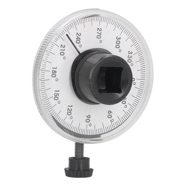 Drive Torsion Angle Gauge, Steel 1/2 Level Tool 360° For Automobile Repair For Car Maintenance Worker For Tool Steel