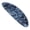 Blue, variant on Camila Paris CP2983 French Hair Barrette Clip Handmade Oval Brown, Strong Hold Grip Hair Clips for Women, No Slip Rubberized Metal Closure, Durable Styling Girls Hair Accessories, Made in France