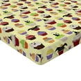 thumbnail image 2 of Ambesonne Cupcake Fitted Sheet, Halloween Themed Forsting, California King, Multicolor, 2 of 3