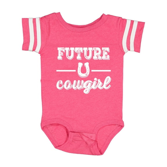 Inktastic Future Cowgirl Girls Girls Baby Bodysuit