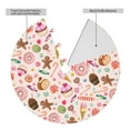 thumbnail image 3 of Candy Gingerbread Man Tree Skirt Xmas Tree Mat Christmas Tree Ornaments Decorations Holiday Party Indoor Outdoor 48", 3 of 5