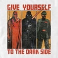 thumbnail image 2 of Men's Star Wars: Return of the Jedi Return of the Jedi Give Yourself to the Dark Side Graphic Tee White Medium, 2 of 5