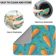 thumbnail image 4 of Absorbent Dish Drying Mat,Food Carrot Patterns 18*24inch Dish Drying Mat for Kitchen Counter Microfiber Absorbent Dish Draining Reusable Washable Extra, 4 of 6