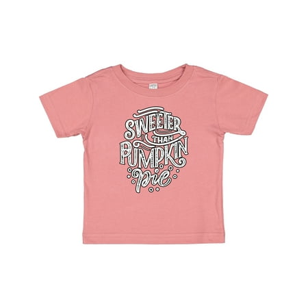 

Inktastic Sweeter Than Pumpkin Pie Gift Baby Boy or Baby Girl T-Shirt