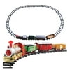 Siaonvr Lights And Sounds Christmas Train Set Railway Tracks Toys Xmas Train Gift