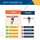 thumbnail image 2 of Conectores de cable Brightfour tipo T, 2 pines, 24 — 20 AWG, paquete de 12, 2 of 7