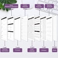 thumbnail image 5 of 2026-2028 Monthly Planner, 8.5x11": 24 Months (July. 2026 - June. 2028), Large Daily Blocks,Blue & Purple, 5 of 7