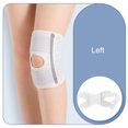 thumbnail image 6 of White Left M  1PC Sports Kneepad Men Women Pressurized Elastic Knee Pads Arthritis Joints Protector Fitness Gear Volleyball Brace Protector, 6 of 6