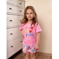 thumbnail image 2 of Conjunto de pijama Arshiner para niñas, manga corta, verano, 4-5 años, 2 of 6