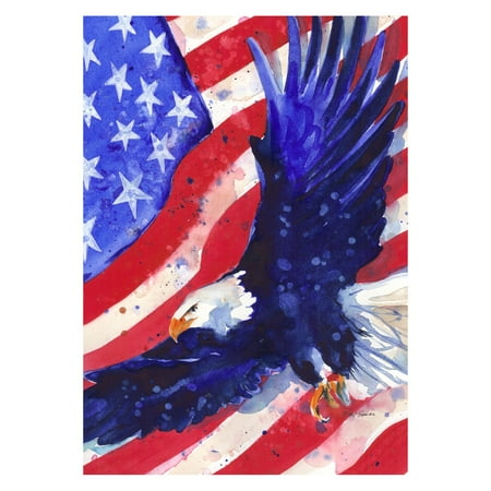 - Toland Home Garden Liberty Eagle Flag