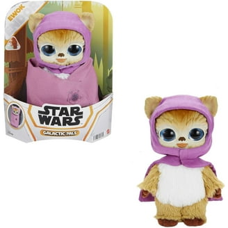 Mattel Star Wars Galactic Pals Young Adventures Plushies, 4 Piece