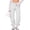 82#White, variant on Women's Sweatpants High Waist Drawstring Sweat Pants Baggy Athletic Pants with Pockets Wine M