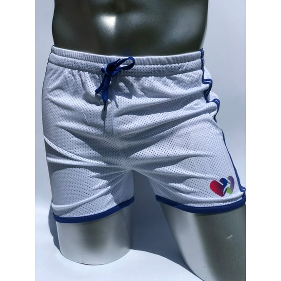 Men's Mesh Lightweight No Lining Gym Shorts