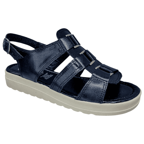 Sandalias Mujer Casuales Piel Vacuno de Broche Versatil para Playa Huarache Para Diario