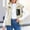 A52 White, variant on Fleece Vest Women Plus Size Cropped Sleeveless Zip Up Jackets Lightweight Stand Collar Y2K Fall Fashion Clothes Dressy Casual Vest Streetwear