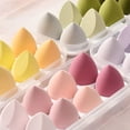 thumbnail image 5 of Makeup Sponge, Wet & Dry Makeup Sponge Set, Liquid Beauty Blender, Powder, Cream, Multi-Shape Foundation Makeup Tools Makeup Egg Set with Gift Box, 5 of 5
