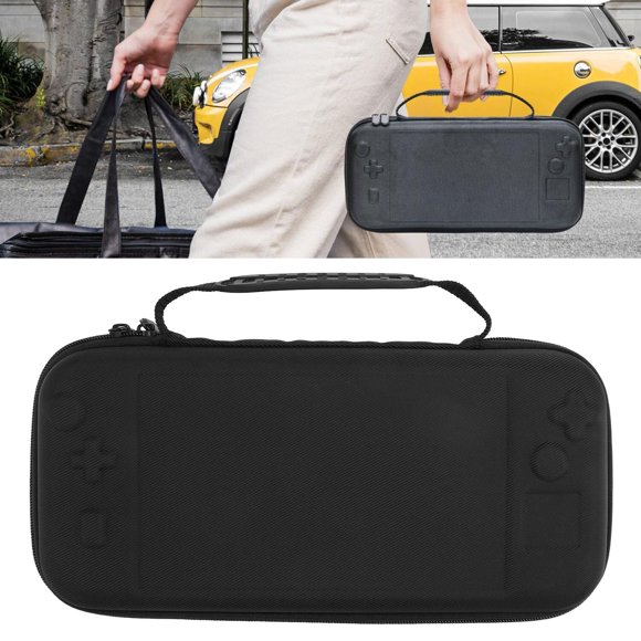 Funda Protectora Para Consola De Juegos, Funda De Transporte Ligera De EVA A Prueba De Golpes Para Consola De Juegos, Color Negro, Para Acampar Y Viajar