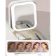 thumbnail image 5 of Makeup Bag with Mirror, Travel Makeup Organiser Case with LED Mirror, Portable Cosmetics Bag with 3 Colors Brightness Adjustable, 5 of 5