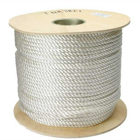 3 8 Twisted Nylon Rope 3 Strand 600