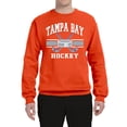 thumbnail image 2 of Wild Bobby City of Tampa Bay Hockey Fantasy Fan Sports Unisex Crewneck Sweatshirt, Orange, XX-Large, 2 of 5