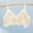 Beige, variant on Womens Bras Comfortable Thin and Cool Wireless Soft Support Bra with Paded Full Coverage Seamless Bralette M