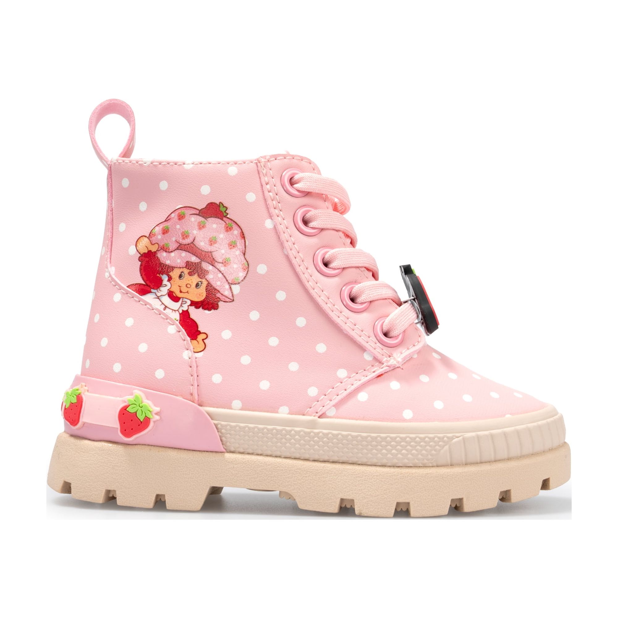 Strawberry Shortcake Toddler Girls Combat Boots