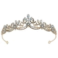 thumbnail image 1 of MasteelfCA 1 Pce Couronne de Mariage Baroque avec Strass, 1 of 7