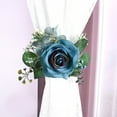 thumbnail image 5 of Floral Curtain Tiebacks Elegant Rose Design Decorative Rope Holdbacks Window Buckle Accessories For Home, 5 of 7