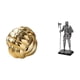 thumbnail image 1 of Figura de cerámica,Figura de cerámica con forma de bola de hilo y nudo,Figura de escritorio,Estatua de caballero,arte,artesanía,coleccionable,escritorio,oficina,Figura decorativa,pieza de, 1 of 8