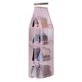 thumbnail image 1 of Hanging Handbag Purse Organizer,Over The Door Transparent Hanging Storage Mesh Bag with 8 Pockets, 1 of 6