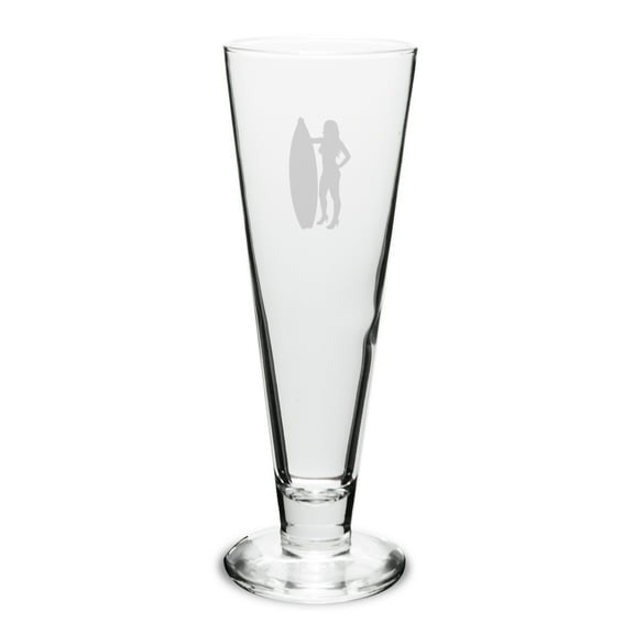 Surfer 16 oz. Deep Etched Classic Pilsner