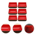 thumbnail image 2 of 6 platos de melamina para condimentos, platos cuadrados para salsa, platos para salsa de soja y platos para condimentos., 2 of 8