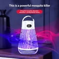thumbnail image 3 of Mosquito Repellent Outdoor Patio Fruit Fly Trap Indoor Hanging Mosquito Zapper Desk Top Fly Catcher Rechargeable Insect Catcher Portable Gnat Trap Small Indoor Bug Zapper Usb Bug Zapper, 3 of 9