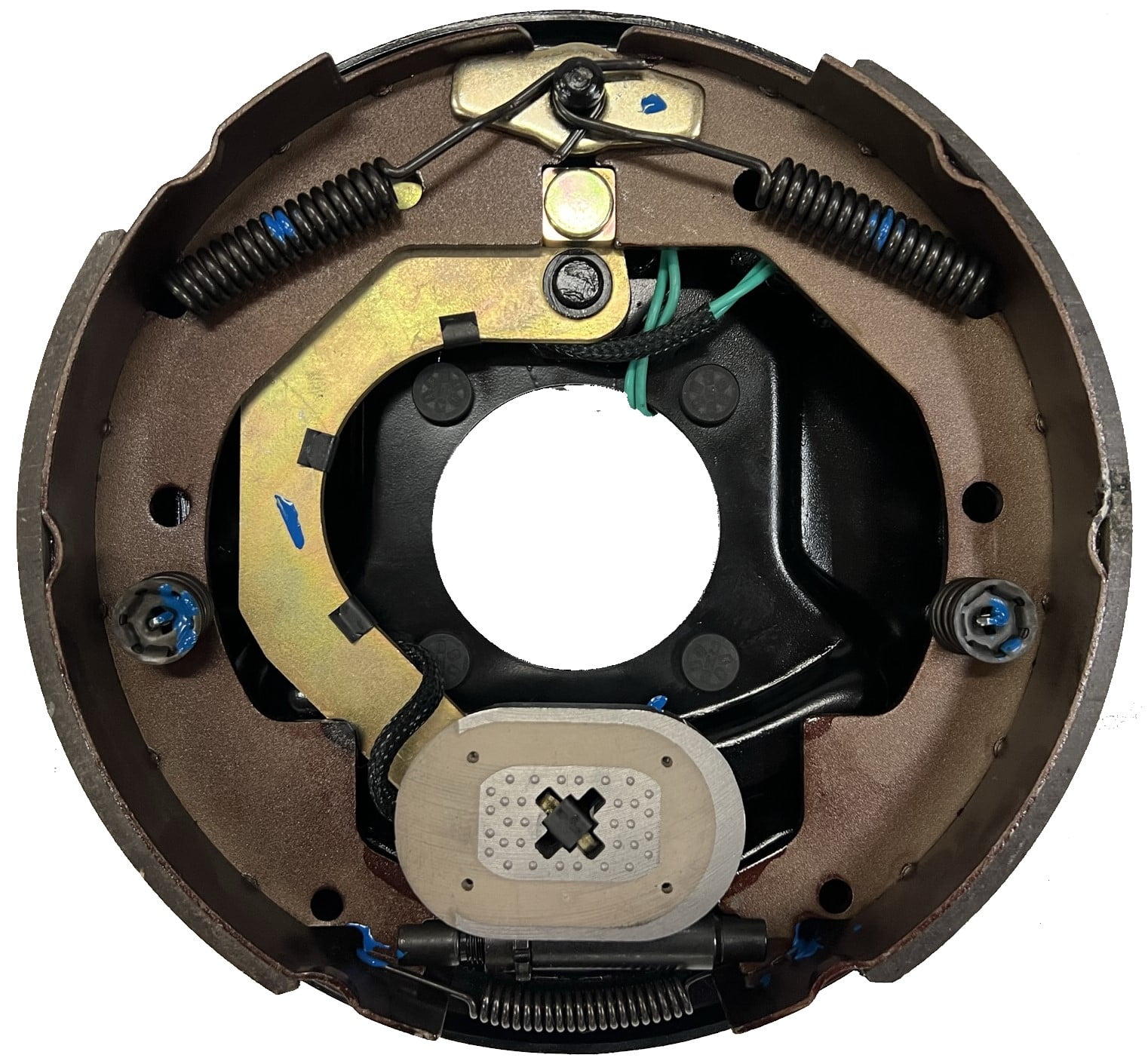 10 in. x 2 in. Left Hand Electric Trailer Brake Backing Plate